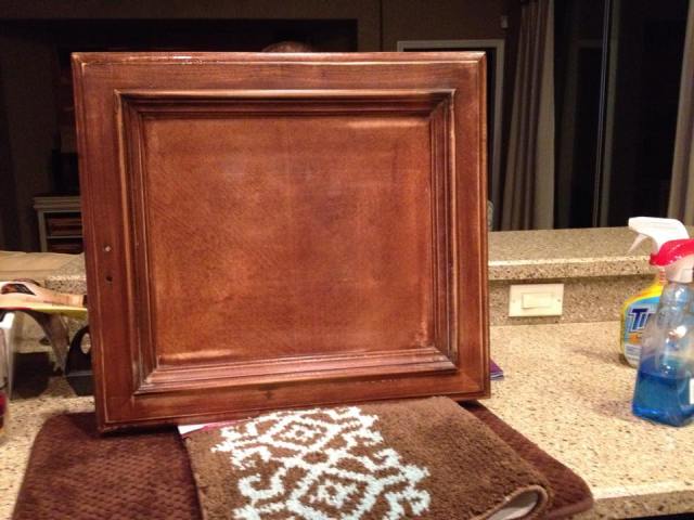 bathroom tray before